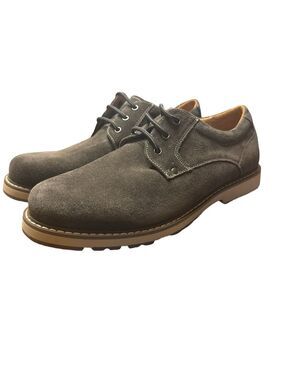 Camel Crown Men's Gray Oxford Lace Up Casual Walking Shoes Size 8.5